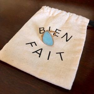 Madewell turquoise ring